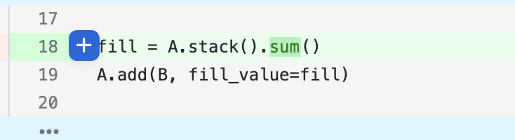 Image showing single-line code comment